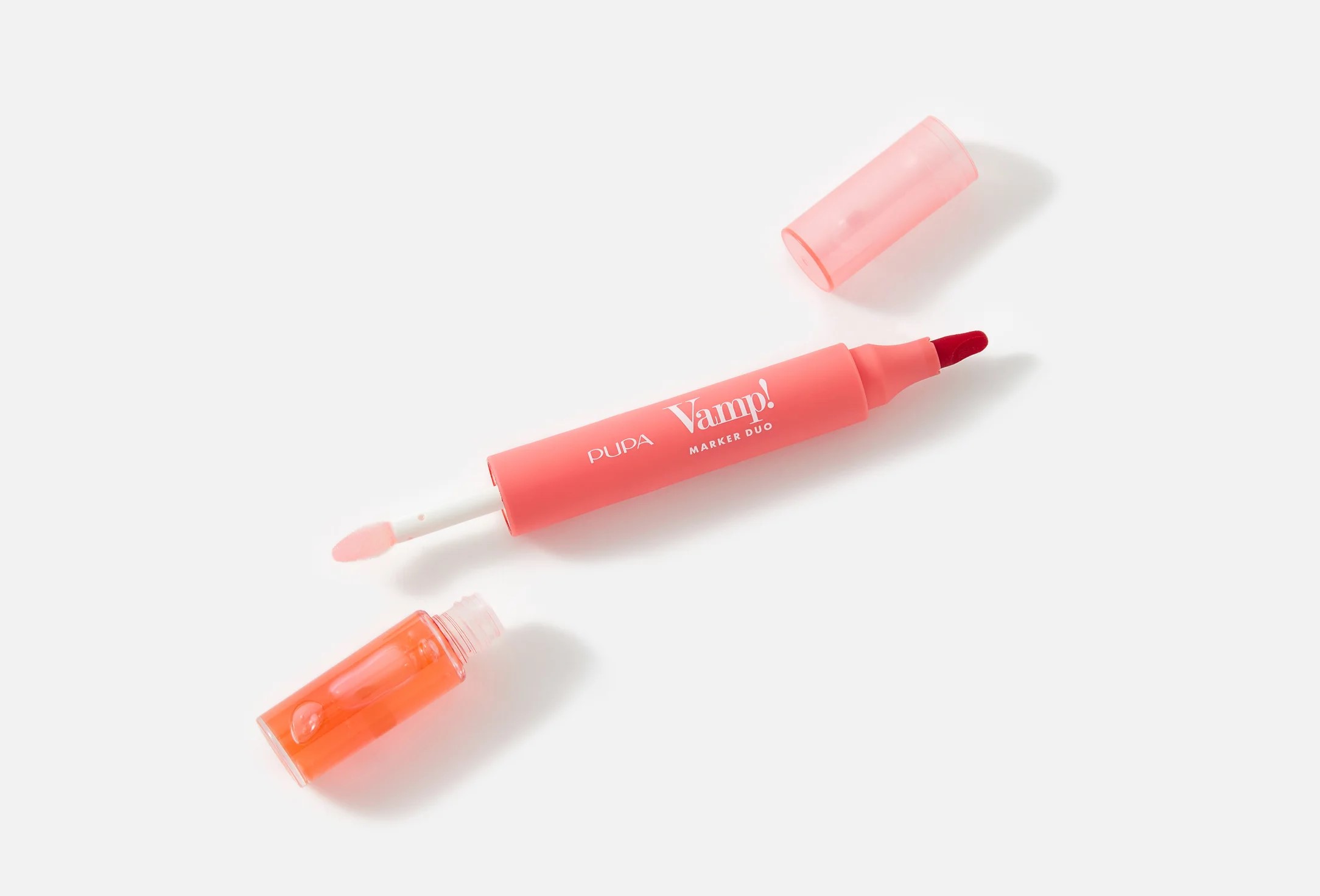Pupa Блеск для губ + маркер Vamp! Marker Duo 2.6ml+1.4mlml №008